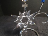 Swarovski crystal star Christmas Ornament, 1997  Limited Edition.