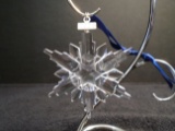 Swarovski crystal snowflake Christmas Ornament, 2006 Limited Edition.