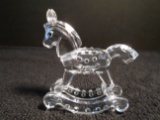 Swarovski crystal Rocking Horse.