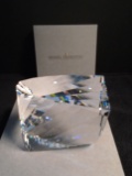 Daniel Swarovski crystal Ray paperweight.