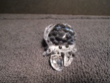 Swarovski crystal Hermit Crab. Hand signed by the artist Heinz Tabertshofer.