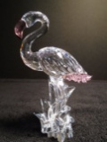 Swarovski Crystal Flamingo. Part of the 