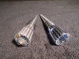 Pair of Swarovski crystal Bottle Stoppers.