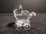Swarovski crystal Baby Carriage.