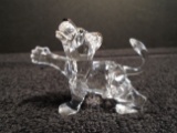 Swarovski crystal Lion Cub.