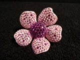 Swarovski crystal Mothers Day Pink Blossom.