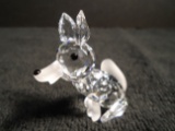 Swarovski crystal Fox.
