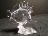 Swarovski crystal Long Nose Butterfly Fish.