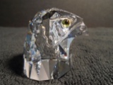 Swarovski crystal Small Falcon Head, Var. 2.