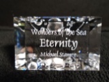 Swarovski crystal Title Plaque, 