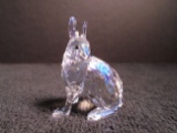 Swarovski crystal Artic Hare, 2011 event piece