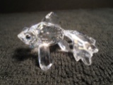 Swarovski crystal Telescope Fish. Comes in the original box.