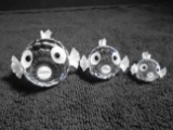 Collection of Swarovski crystal Blowfish
