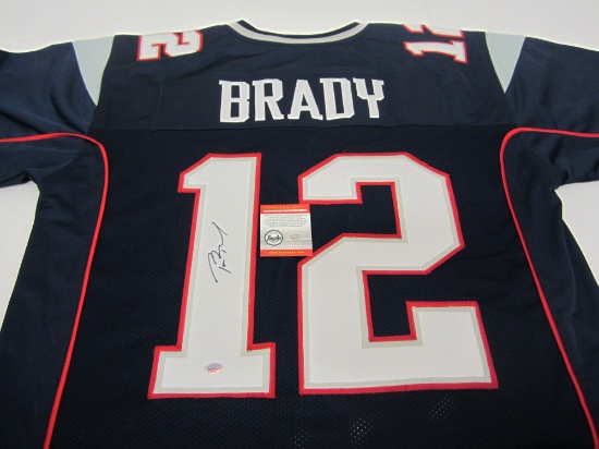 Tom Brady New England Patriots signed autographed jersey Certified Coa