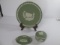 Wedgwood Green Jasperware Set