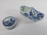 Delft Blue & White Porcelain Set