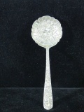 S. Kirk and Sons Repousse 925 Sterling Silver Berry Spoon