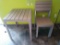 (5) Pc Table & Chair Set - (4) Chairs & (1) Table