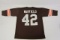 Paul Warfield Cleveland Browns signed autographed jersey CAS COA