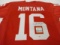 Joe Montana San Francisco 49ers signed autographed jersey Certified Coa