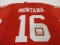 Joe Montana San Francisco 49ers signed autographed jersey Certified Coa