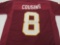 Kirk Cousins Washington Redskins signed autographed jersey Certified Coa