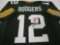 Aaron Rodgers Green Bay Packers signed autographed jersey PAAS Coa