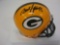 Bart Starr Green Bay Packers signed autographed mini helmet PAAS Coa