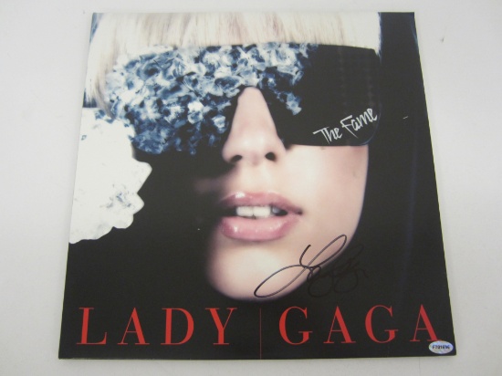 Lady Gaga signed autographed record album Certified Coa