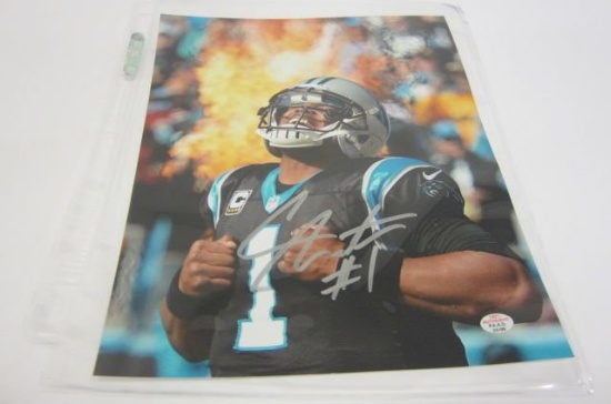 Cam Newton Carolina Panthers signed autographed 8x10 Photo PAAS Coa
