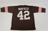 Paul Warfield Cleveland Browns signed autographed jersey w/Inscriptions CAS COA