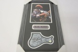 B.B. King signed autographed Framed Guitar Pick Guard with 8x10 photo Certified Coa