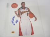 Monta Ellis Golden State Warriors signed autographed 8x10 photo CAS COA