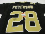 Adrian Peterson New Orleans Saints signed autographed jersey Certified Coa