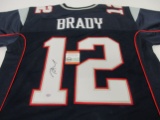 Tom Brady New England Patriots signed autographed jersey Certified Coa