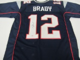 Tom Brady New England Patriots signed autographed jersey Certified Coa