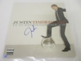 Justin Timberlake signed autographed record album Certified Coa