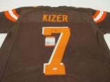 Deshone Kizer Cleveland Browns signed autographed jersey Certified Coa
