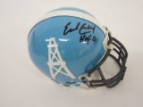 Earl Campbell Houston Oilers signed autographed mini helmet Certified Coa