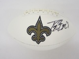 Drew Brees New Orleans Saints signed autographed football Certified Coa