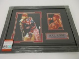 Axl Rose Rock N Roll signed autographed framed 8x10 photo Certified Coa