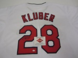Corey Kluber Cleveland Indians signed autographed jersey PAAS Coa