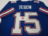 Tim Tebow Florida Gators signed autographed jersey PAAS Coa