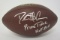 Deion Sanders Dallas Cowboys Hand Signed Autographed Football Paas Certified.