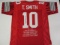 Troy Smith Ohio State Buckeyes Hand Signed Autographed Jersey JSA Certified.