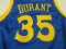 Kevin Durant Golden State Warriors Hand Signed Autographed Jersey Paas Certified.
