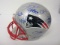 2017 New England Patriots Team Signed Autographed Football Helmet Belichick/Brady/Gronkowski/Edelman