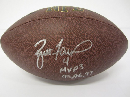 Brett Favre Green Bay Packers Hand Signed Autographed Inscribed Football Paas Certified.