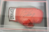 Floyd Mayweather Jr Hand Signed Autographed Framed Red Everlast Boxing Glove Paas Certified.