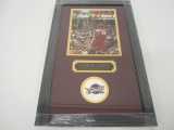 Lebron James Cleveland Cavaliers Hand Signed Autographed Framed Matted 8x10 Photo GAI Certified